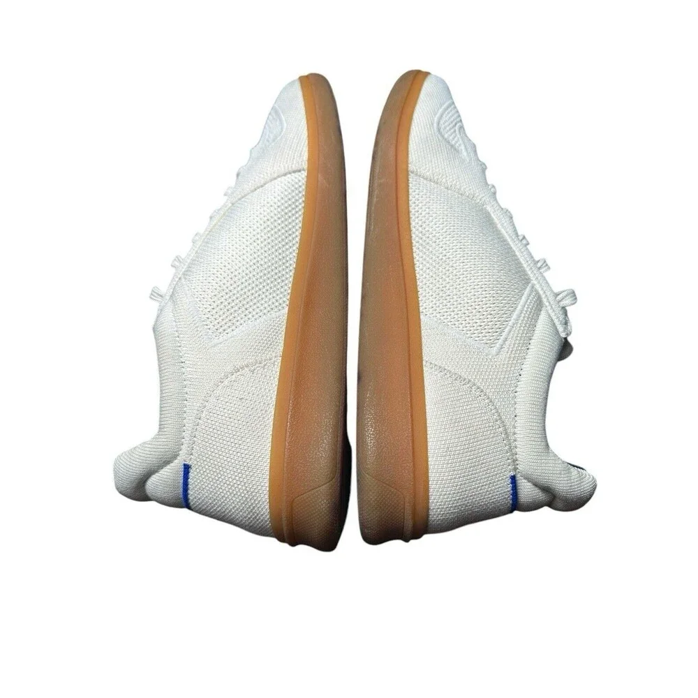 Rothy’s Size 9 The RS01 Sneaker in Bone‎ White Men’s Lace Up Sneakers #S143-15